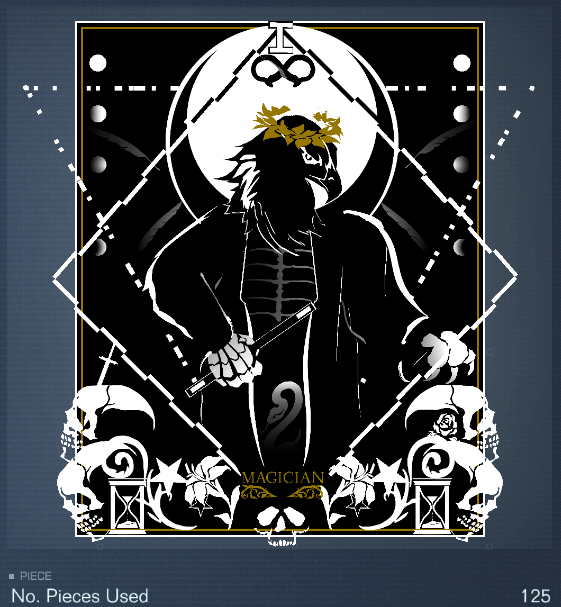 Tarot Card, Magician. 