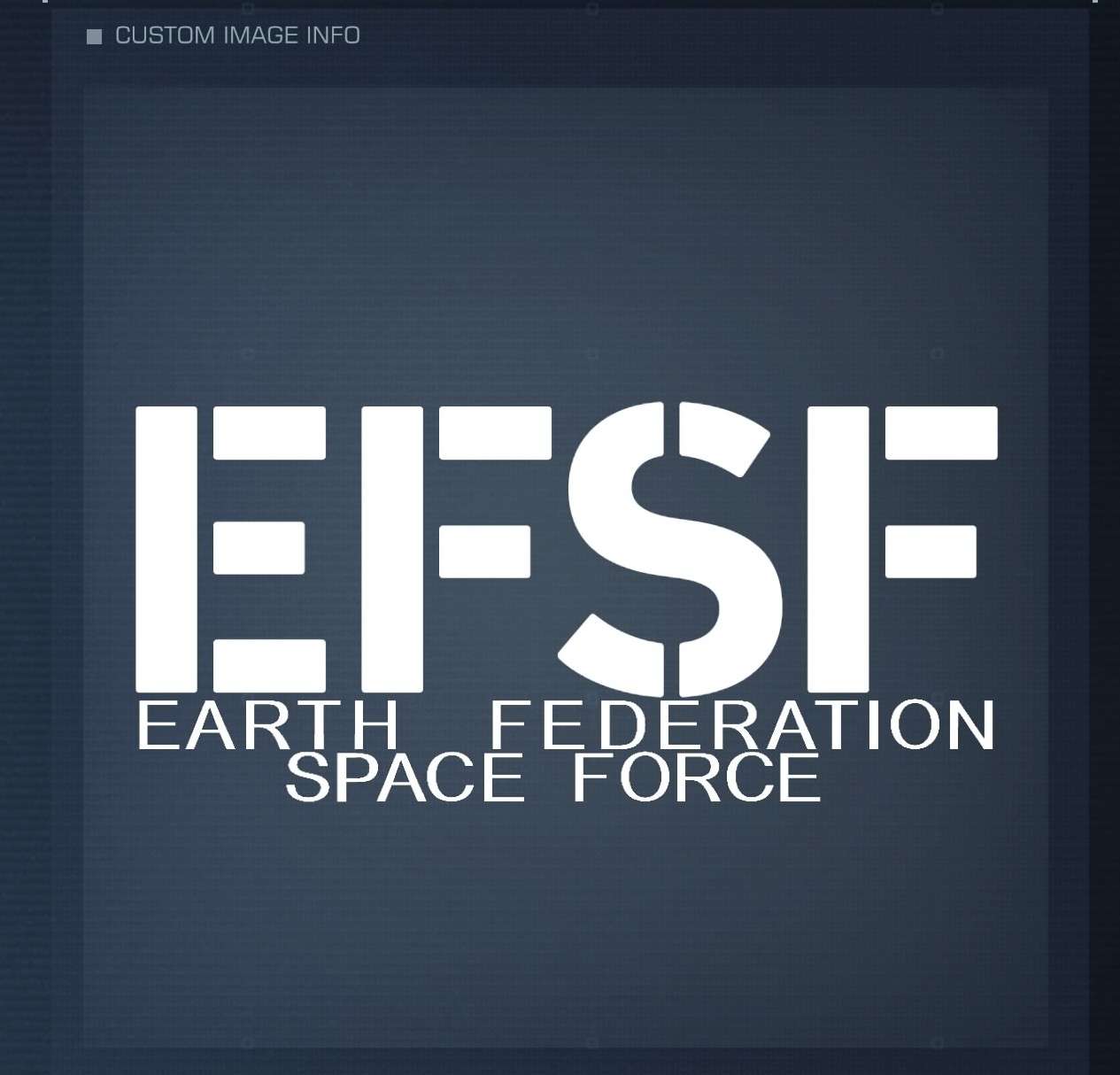 Earth Federation Space Force Identification Mark