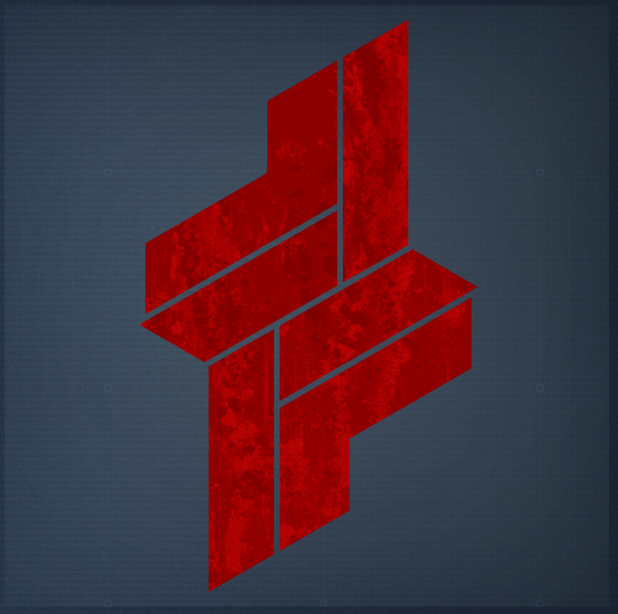 Gen 6 - corp/org - Redguns logo, blank