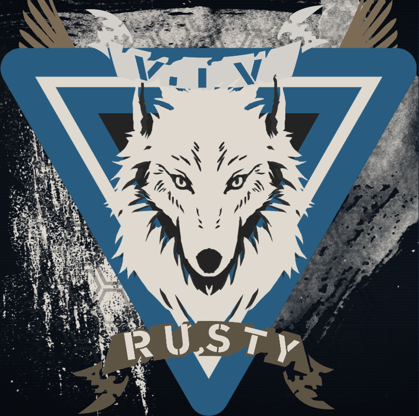 Rusty emblem/decal